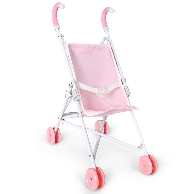 Hopscotch Lane My Baby Doll's Premium Fold & Go Stroller, Baby