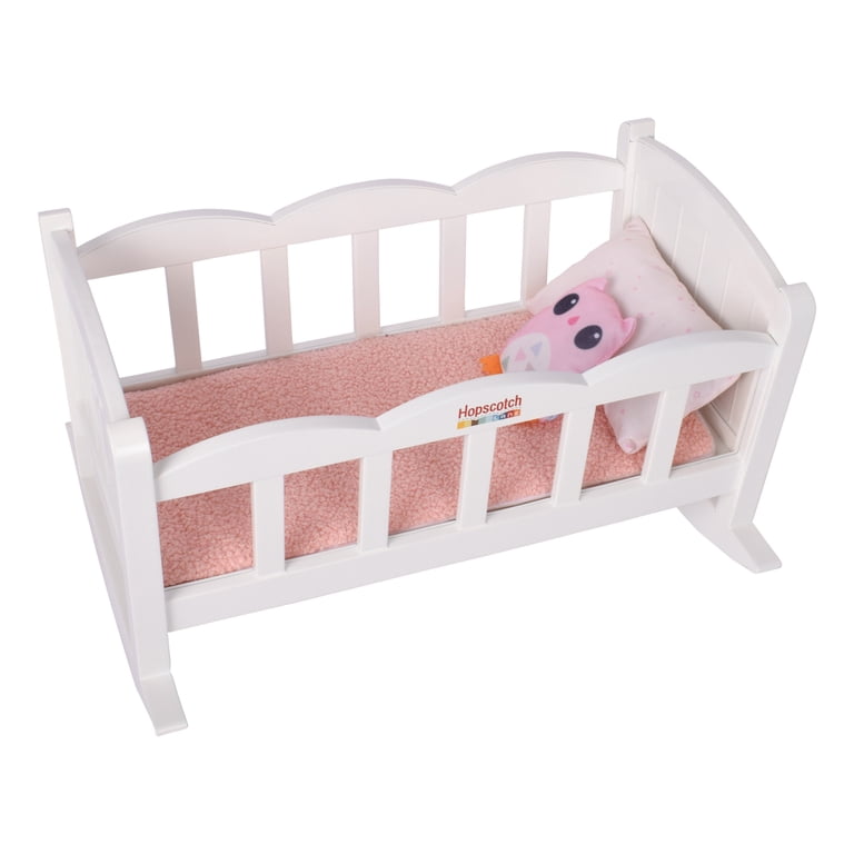 Hopscotch Lane My Baby Doll's Sweet Dreams Plastic Rocking Crib