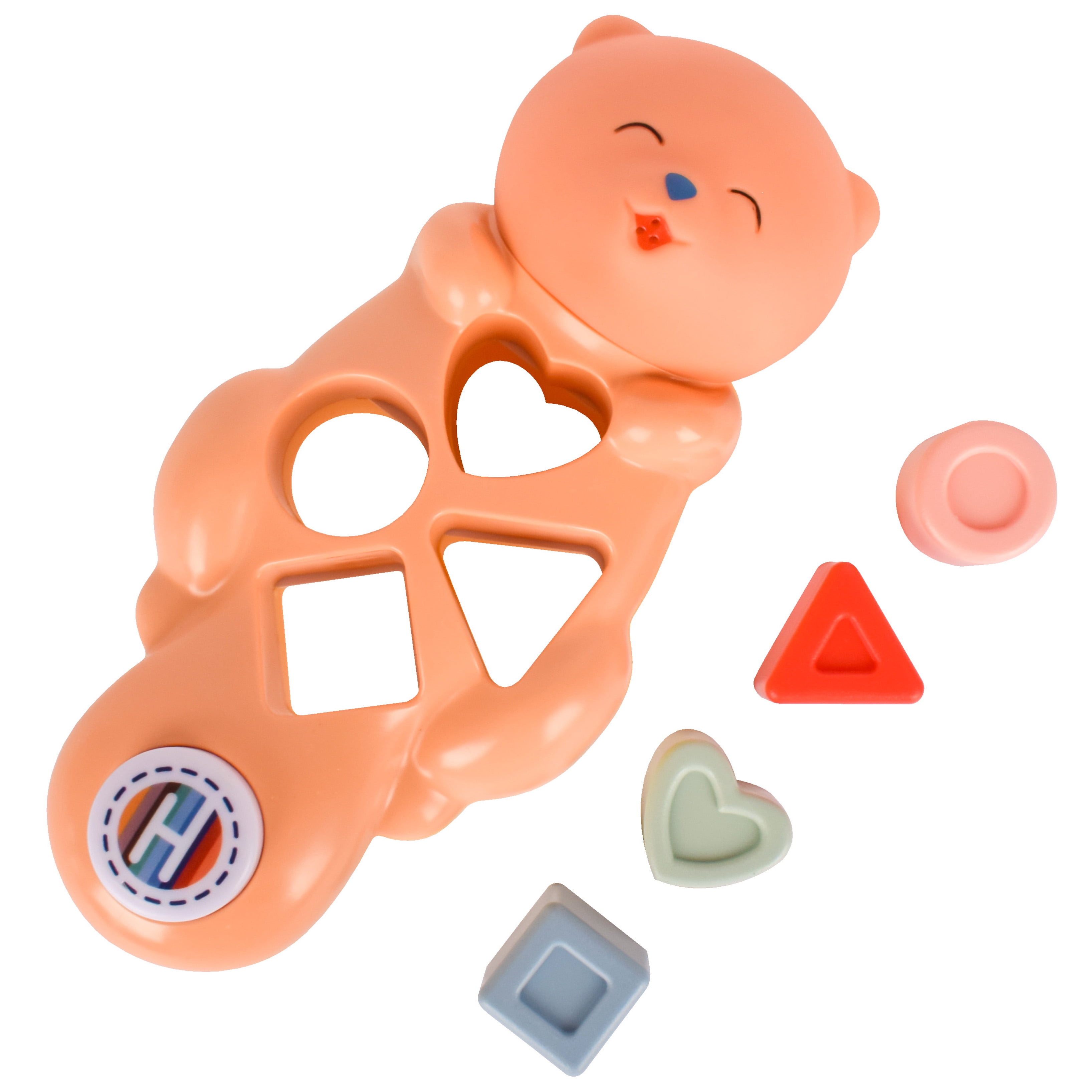 Hopscotch Lane Sea Otter Shape Sorter Bath Toy Baby and Toddler