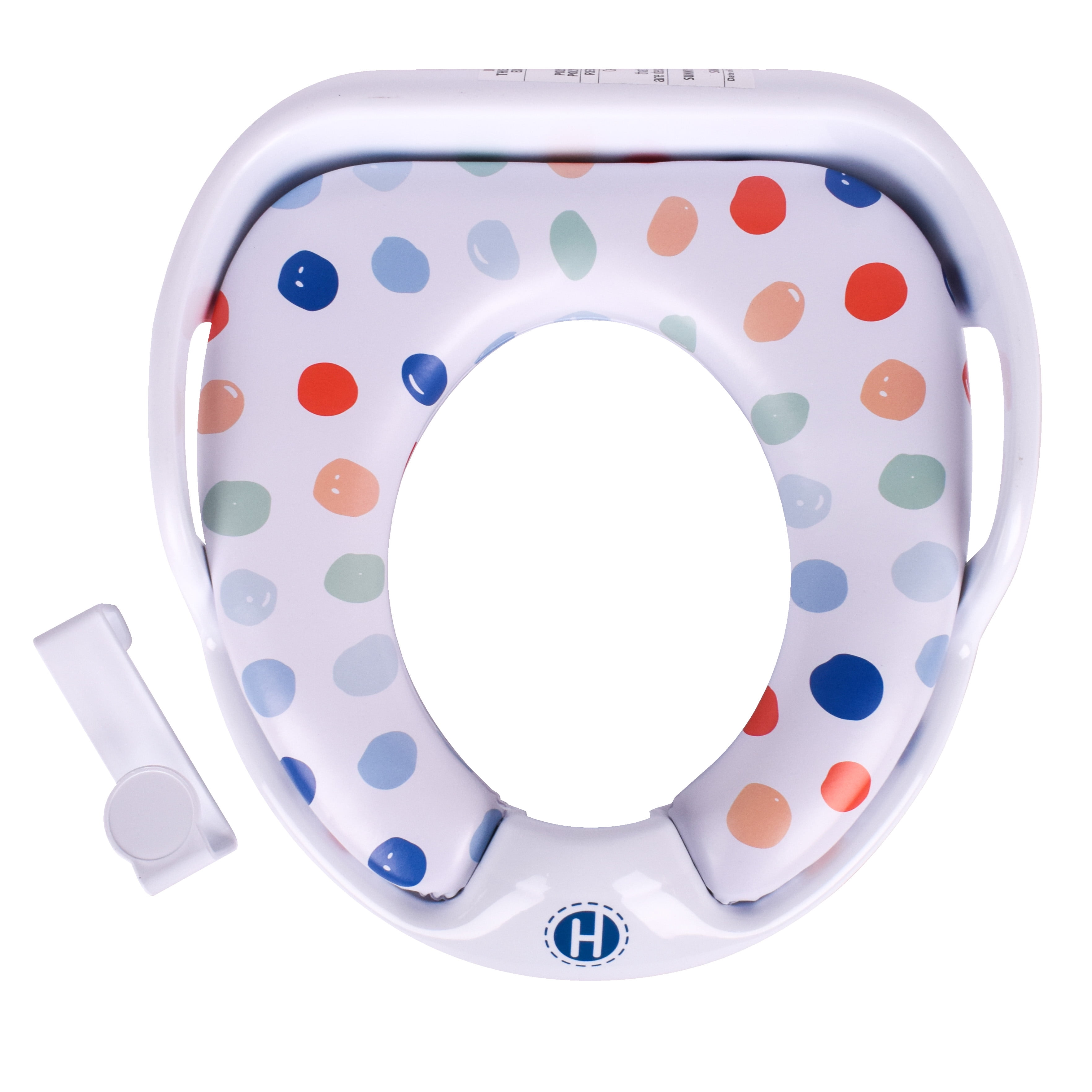 Hopscotch Lane Toddler Soft Potty Training Seat with Storage Hook and