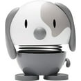 thumbnail image 1 of Hoptimist Dog Bumble, Home Decor Ornament - Scandinavian Design, Plastic W/Metal Spring, Small - Creates Cheerful Movement- (Cool Grey), 1 of 5