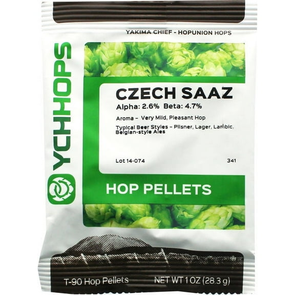 YCH Hops Czech Saaz Hop Pellets 1 oz