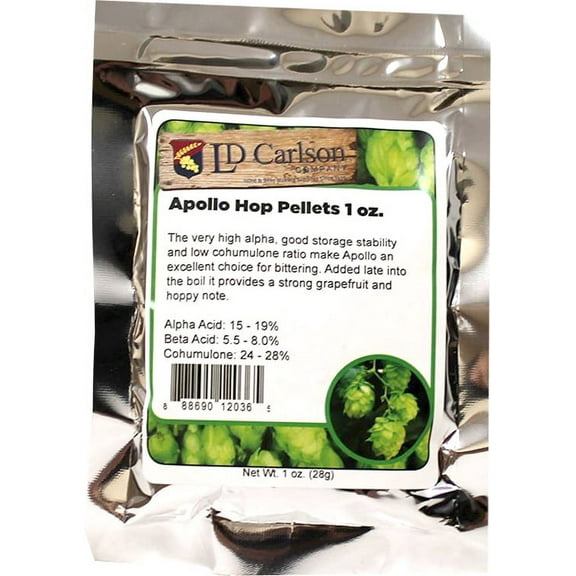 Hopunion US Hop Pellets for Home Brew Beer Making (Apollo)