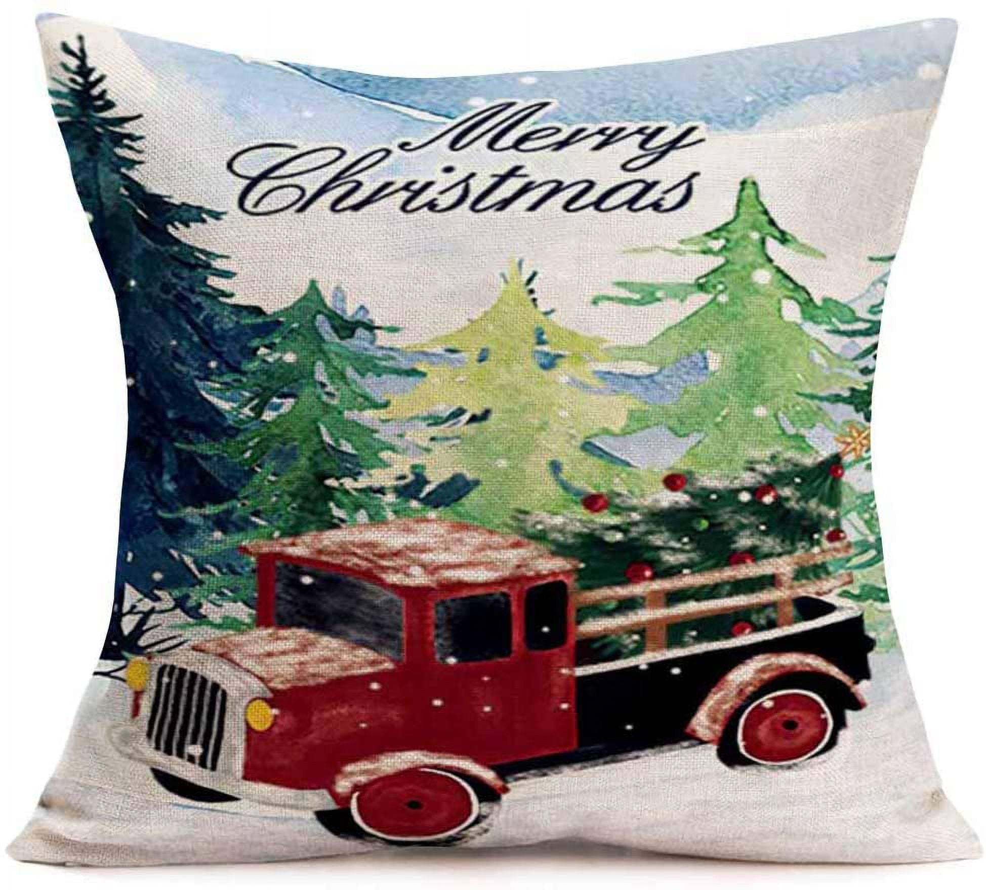 Hopyeer Rustic Farmhouse Funny Quote Pillow Covers rative Cotton Lin