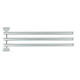 thumbnail image 1 of HorZe Wall Blanket Rack Silver, 1 of 1