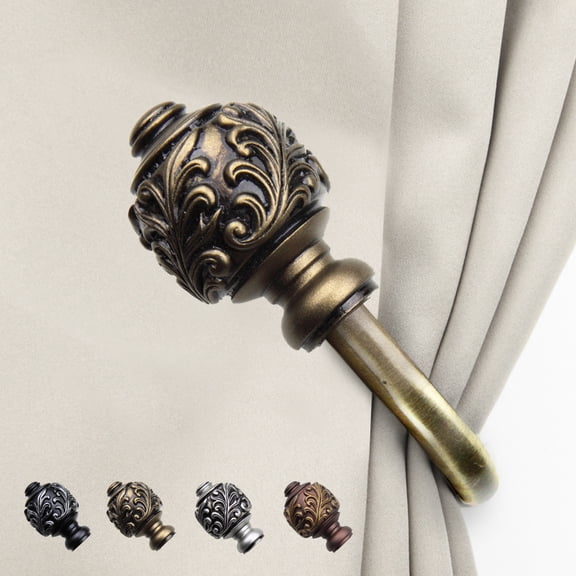 Horace Curtain Rod Holdback - Antique Light Gold,(5709-034)