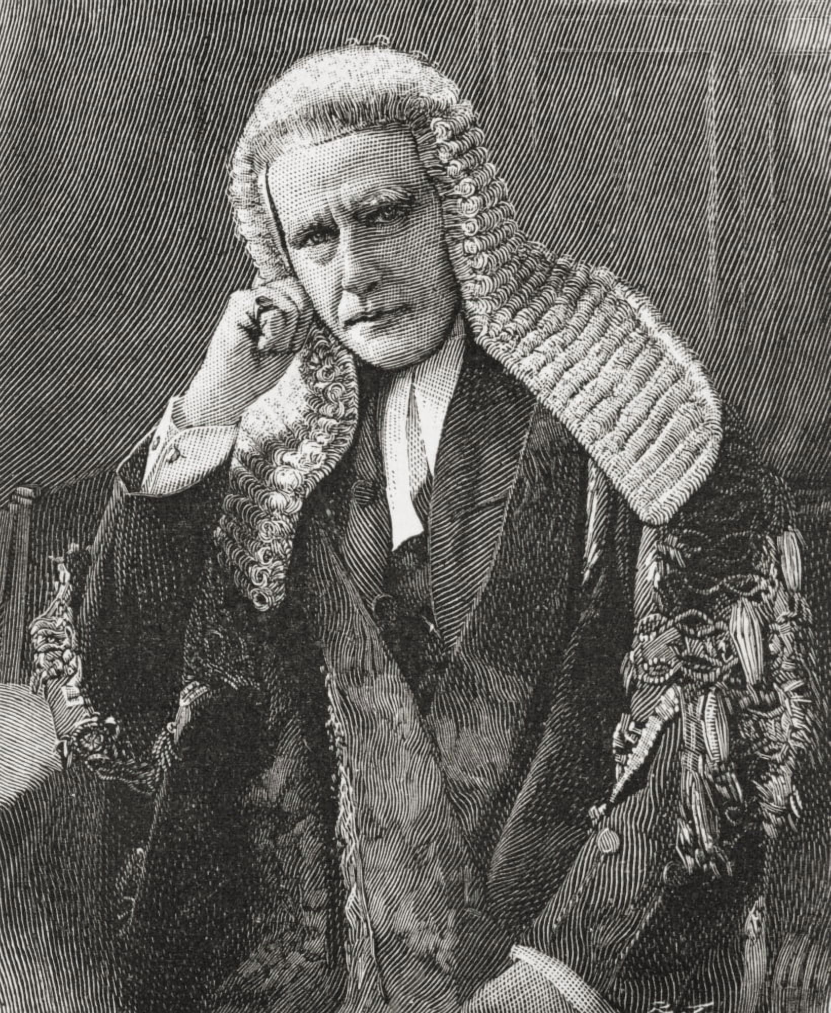 Horace Davey Baron Davey Qc 1833 Canvas Art - Ken Welsh Design Pics (14 x 17)
