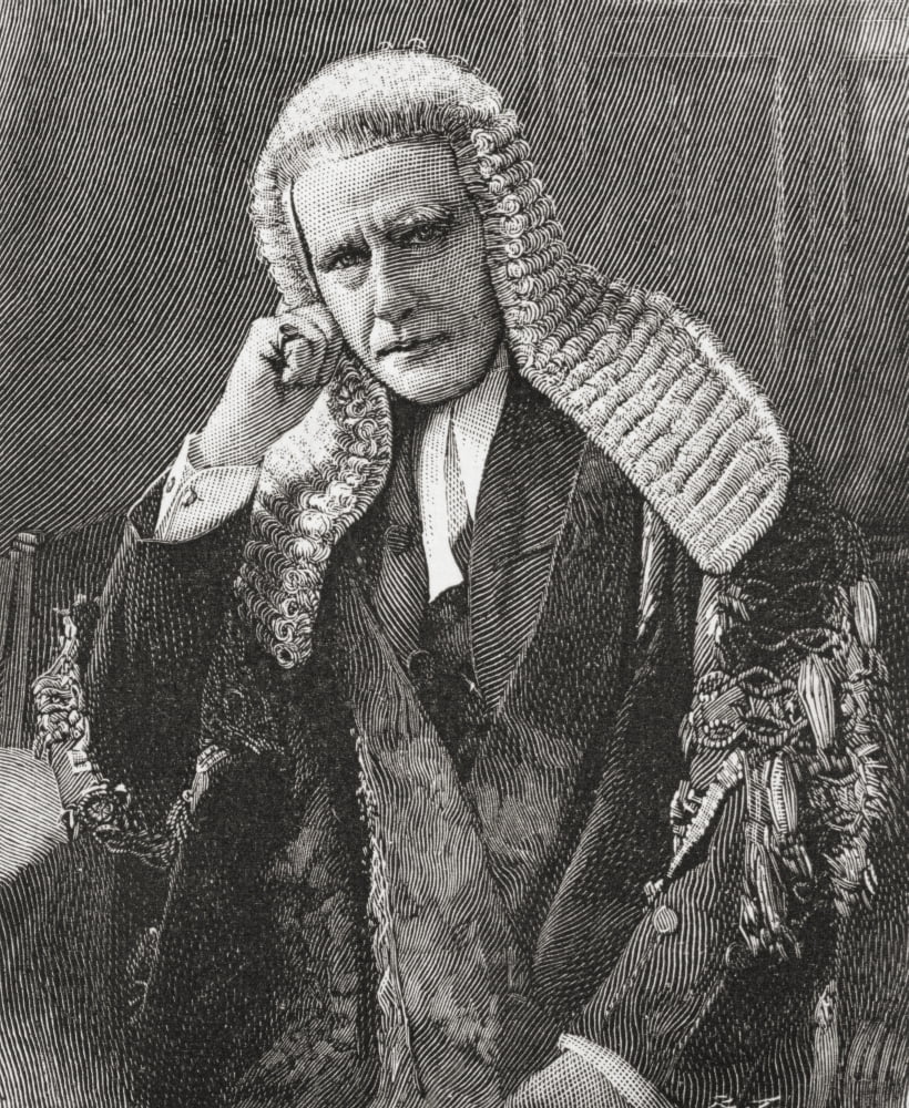 Horace Davey Baron Davey Qc 1833 Canvas Art - Ken Welsh Design Pics (28 x 34)