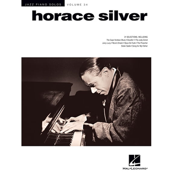 Horace Silver Jazz Piano Solos Series Volume 34 (Horace Silver) Jazz Piano Solos