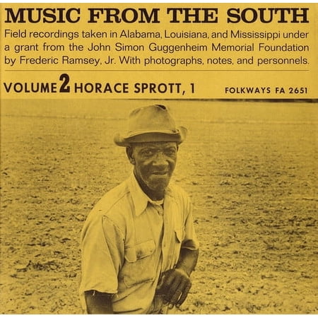 Horace Sprott - Music from the South Vol. 2: Horace Sprott 1 - Music & Performance - CD