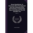 thumbnail image 1 of Horae Homileticae, Or Discourses Now First Digested Into One Continued Series And Forming A Commentary Upon Every Book Of The Old And New Test; Volume 11 (Paperback), 1 of 1