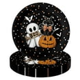 thumbnail image 1 of Horaldaily 24Pcs Halloween Paper Plates, Orange AFN1Jack-O-Lantern Pumpkin Ghost Bats Cat Plates for Party Birthday Holiday Dinner Event Disposable Tableware Supplies Decor, 9lnch, 1 of 3