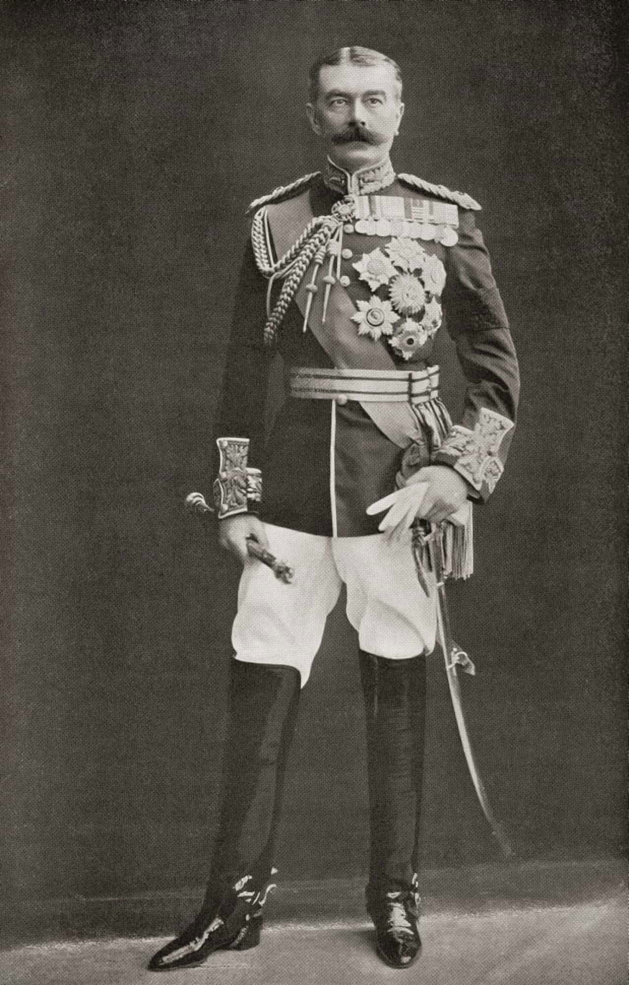 Horatio Herbert Kitchener 1St Earl Kitchener 1850 Canvas Art - Ken Welsh Design Pics (24 x 38)