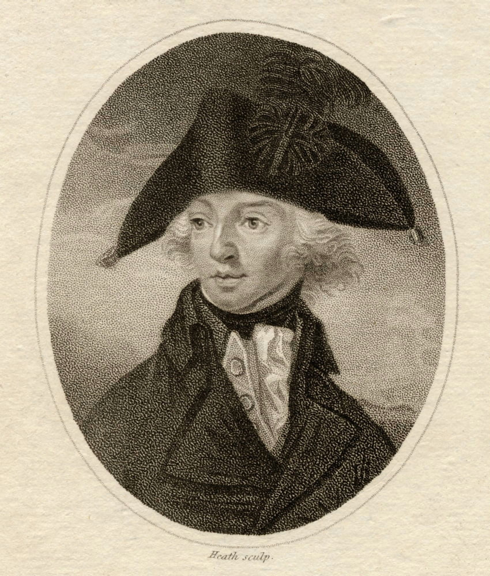 Horatio Nelson 1St Viscount Nelson 1St Duke Of Bront 1758 To 1805 British Naval Commander 19Th Century Print Engraved By Heath For The Ladys Magazine Canvas Art - Ken Welsh Design Pics (28 x 32)