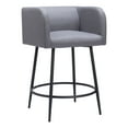 thumbnail image 1 of Horbat Collection Counter Stool Gray, 1 of 5