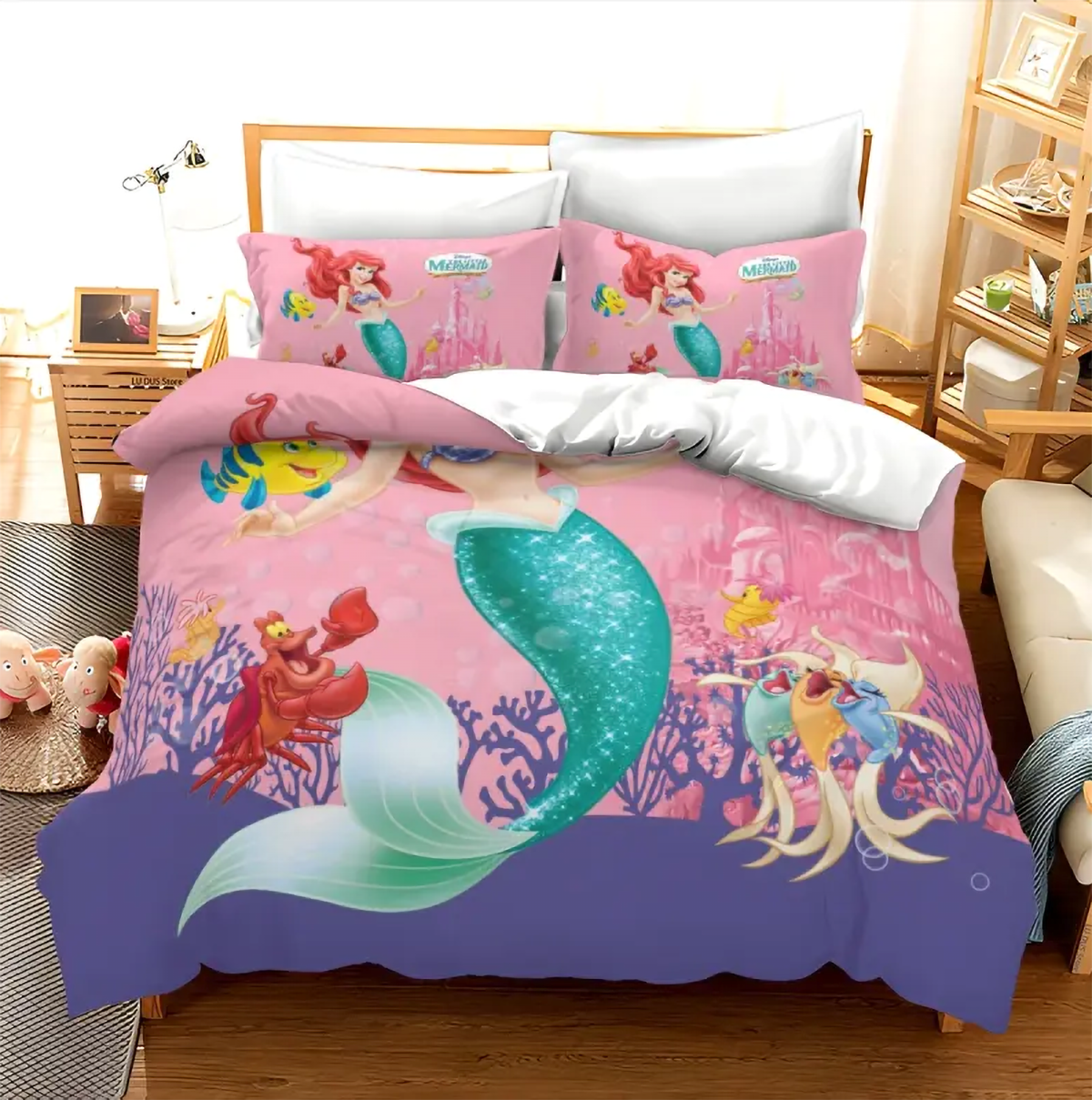Reversible Duvet Mermaid Duvet Cover Single Buy Argos Home