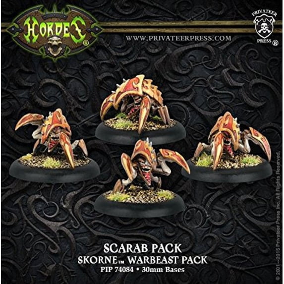 Hordes Skorne Scarab Pack Warbeast Pack