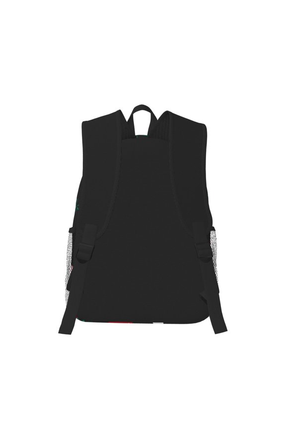 Amanita Mushroom Print Casual Backpack for School Work Travel Hiking with Laptop Compartment and Side Pockets Lightweight Design