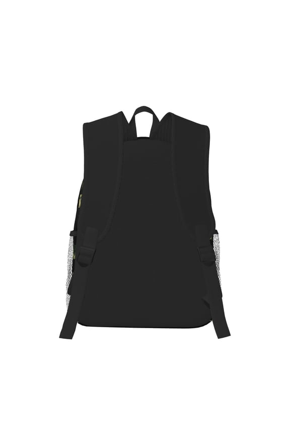 American Flag Camo Print Casual Backpack for School Work Travel Hiking with Laptop Compartment and Side Pockets Lightweight Design