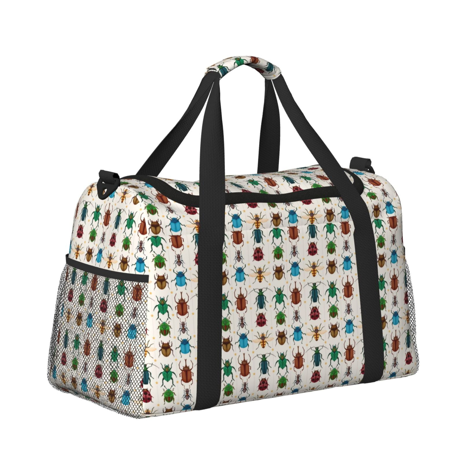 Horeoi Cartoon Insects for Travel Duffle Bag with Adjustable Strap ...