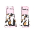 thumbnail image 1 of Horeoi Cute Cats Print Women's Sleeveless Dress Cotton-like Flared Hem Deep Side Pockets Above-Knee, 1 of 6
