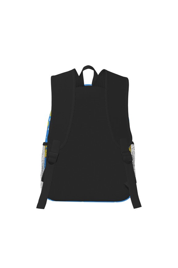 Cute Yellow Rubber Ducks Print Casual Backpack for School Work Travel Hiking with Laptop Compartment and Side Pockets Lightweight Design