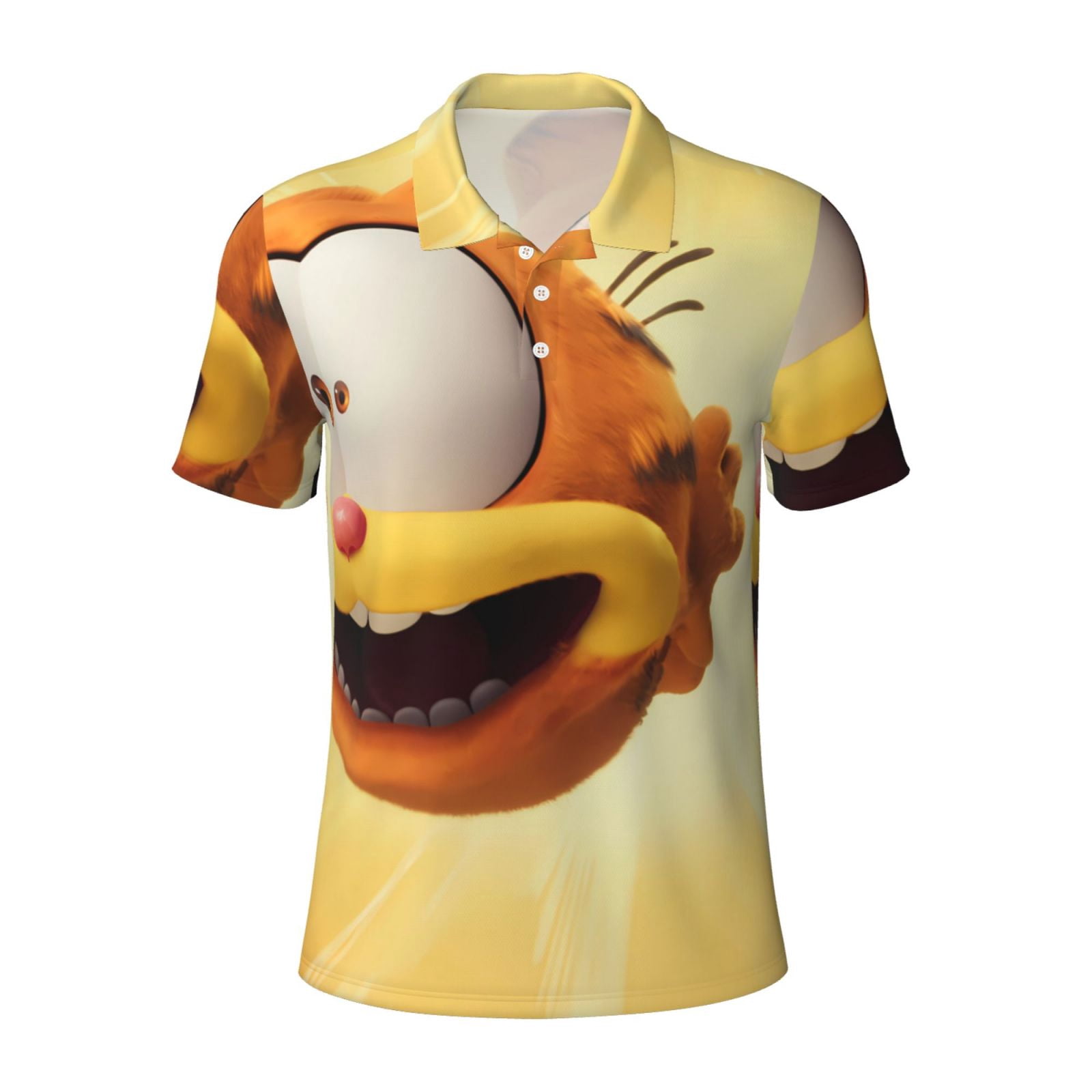 Sky Madrid Garfield Knitted Polo Shirt