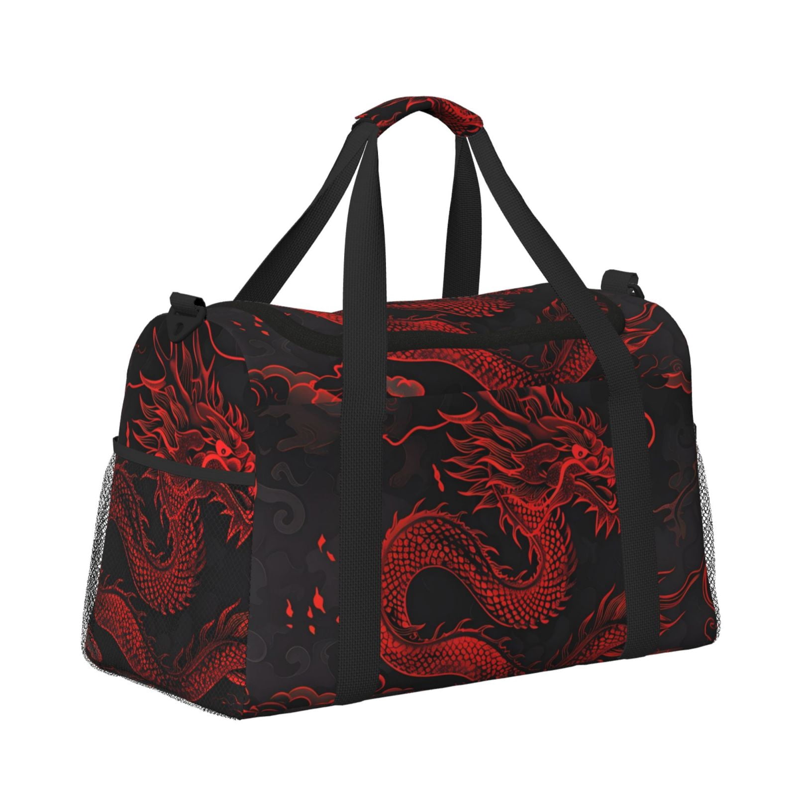 Dragon Lily Noir Waterproof Travel Bag/Small