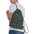 thumbnail image 1 of Horeoi River Freshwater Fish Print Drawstring Bags for Gym Sports Yoga Travel Lightweight Foldable Sackpack for Men Women Teens, 1 of 7