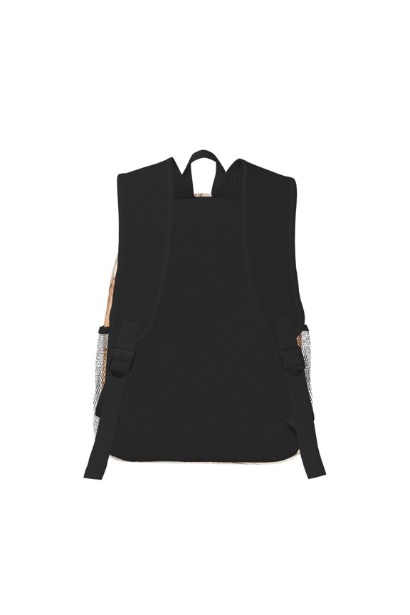 Sleeping Cat In Blanket Print Casual Backpack for School Work Travel Hiking with Laptop Compartment and Side Pockets Lightweight Design