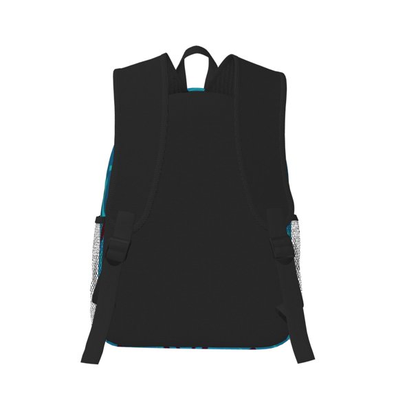 Horeoi Spider And Cobweb Print Casual Backpack for School Work Travel Hiking with Laptop Compartment and Side Pockets Lightweight Design