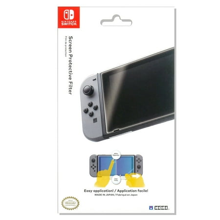 Hori - Clear, Nintendo Switch, Easy Application, Video Game Screen Protector Filter