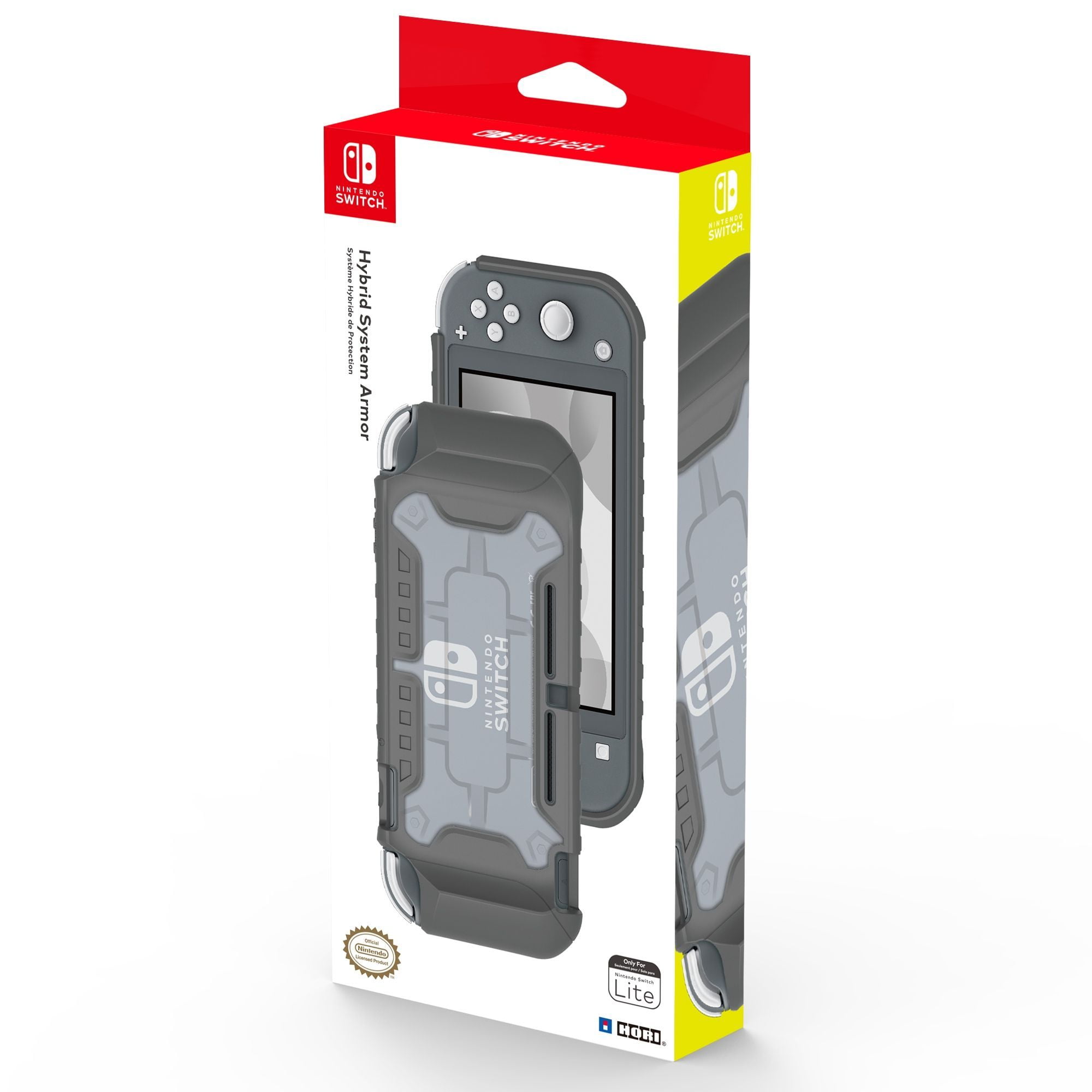 Hori NS2-056U Hybrid System Armor for Nintendo Switch Lite Gray