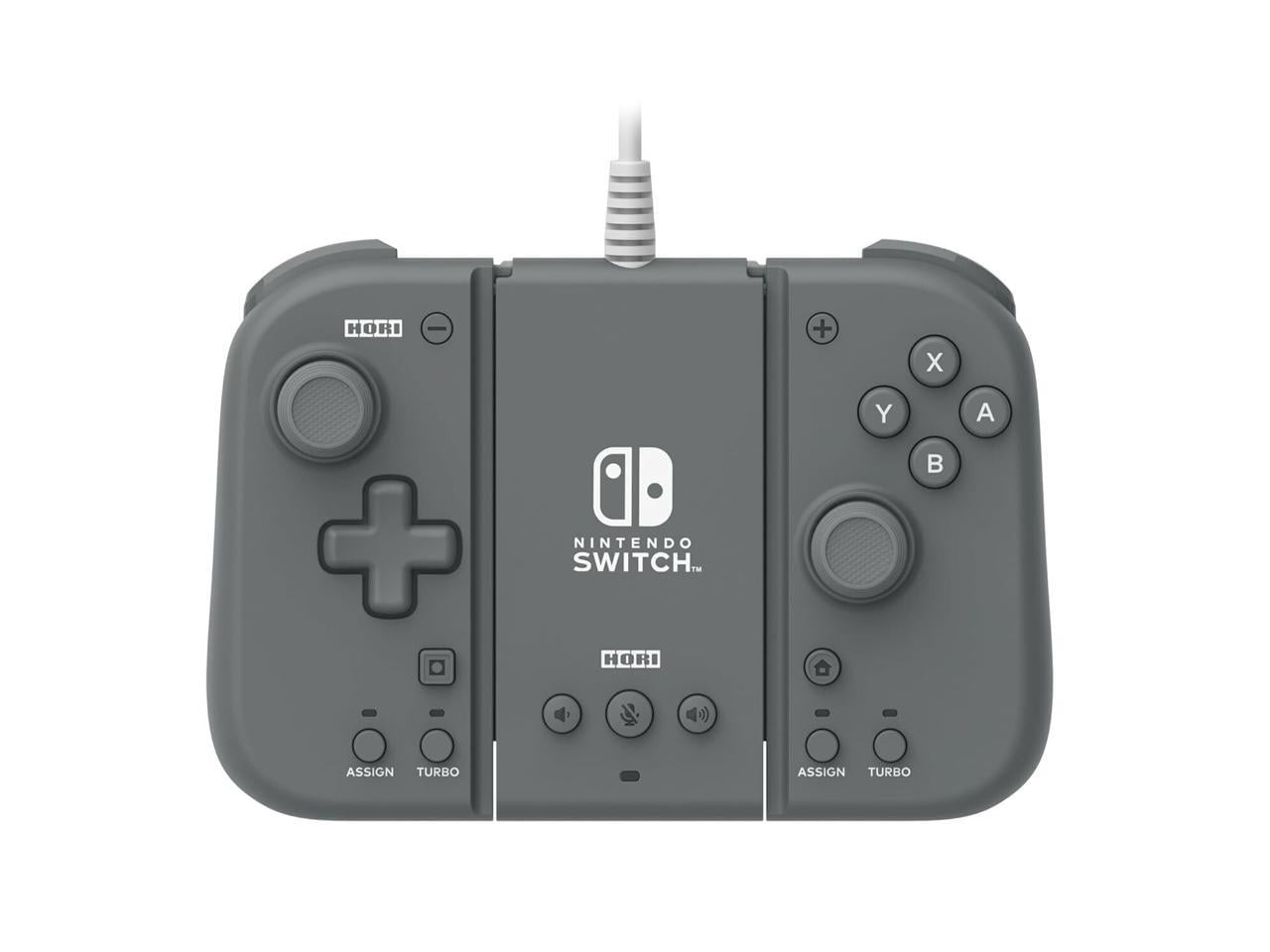 Nintendo Switch グレー　+ ワイヤレスコントローラー2個セット HORI Nintendo Switch Split Pad Compact Attachment Set - Slate Gray