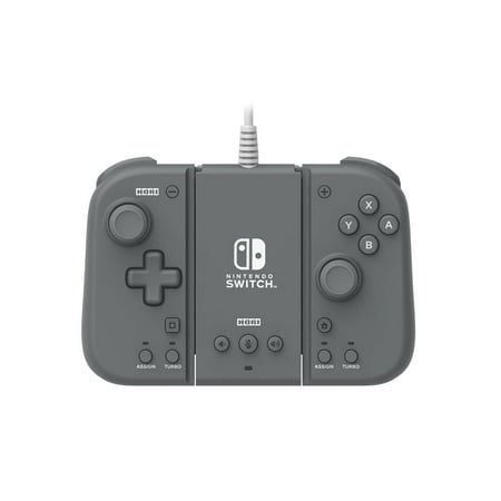 Hori - Split Pad Compact Attachment Set for Nintendo Switch - Slate Gray