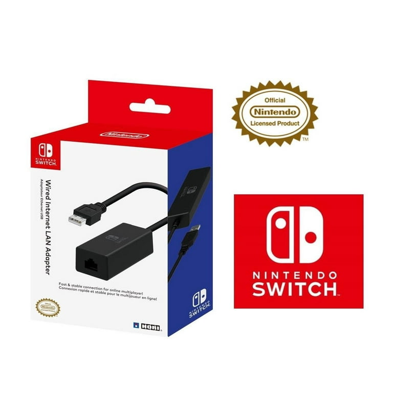HORI Nintendo Switch Wired Internet LAN Adapter