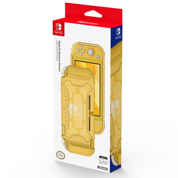 Hori - Yellow, Nintendo Switch Lite, Hybrid System Video Game Armor