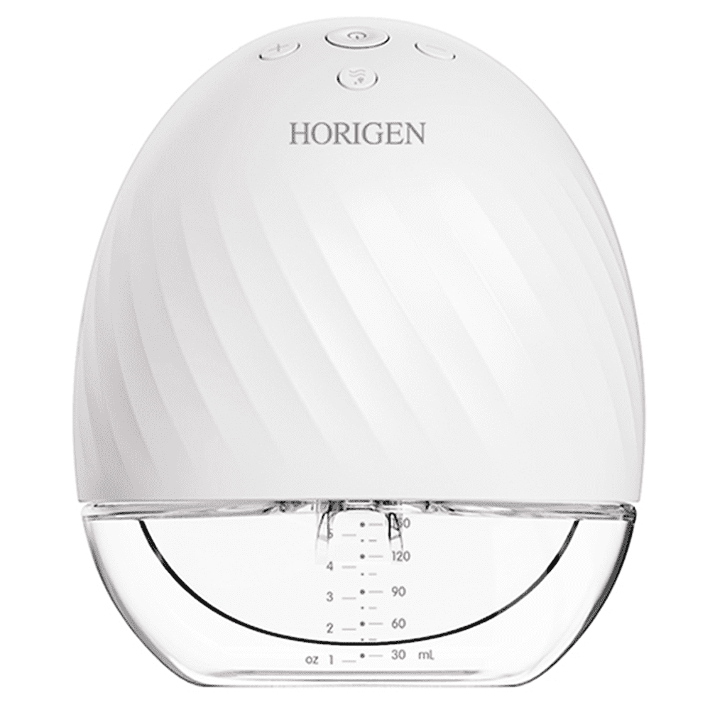Horigen Breast Pump 2267A Single White Electric Wearable Breast Pump Lower Noise 2 Modes 5 Suction Levels Hands Free USB Rechargeable