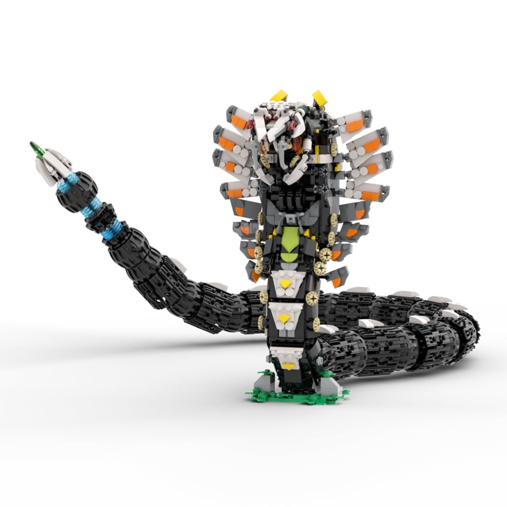 Horiizzon Forbiden West Slitherfang Building Blocks Set Horiizzon Forbiden West Slitherfang Building Blocks Set