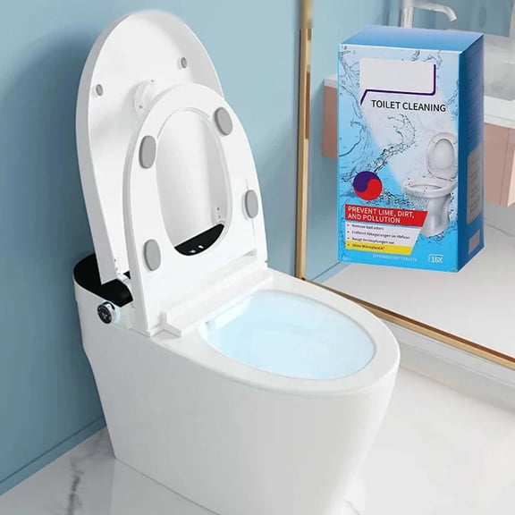 Horivan 1 Counts Effervescent Toilet Bowl Cleaning Tablets Descaling and Deodorizing 150g