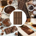 thumbnail image 1 of Horivan 1 Counts Silicone Chocolate Molds Food Grade Baking Molds for Homemade Candy, Soap, Resin Crafts, Easy Release, Dishwasher Safe, DIY Dessert Making Supplies, 1 of 6