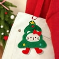 thumbnail image 1 of Horivan 1 Packs Christmas Plush Keychain Ornament Soft Stuffed Toy Bag Charm for Holiday Decorations Stocking Stuffers Gifts, 1 of 6