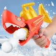 thumbnail image 1 of Horivan 1 Packs Snowball Blaster Gun Toy Rapid Fire Launcher Outdoor Winter Play Snow Fight Battle Gear for Family Fun in Backyard Park, 1 of 7