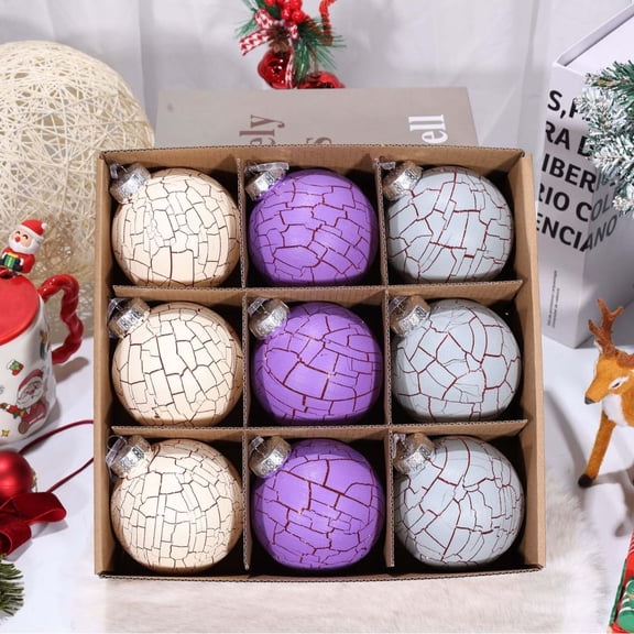 Horivan 1 Pcs Sparkling Christmas Balls Shatterproof Plastic with LED Lights Holiday Tree Decorations Indoor Outdoor Party Supplies Festive Ornament for Xmas