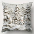 thumbnail image 1 of Horivan 2 Packs Christmas Pillowcase Soft Fabric Bedding Holiday Decor Home Accent Washable Fade Resistant Living Room Bedroom Cozy Festive Seasonal Gift, 1 of 6