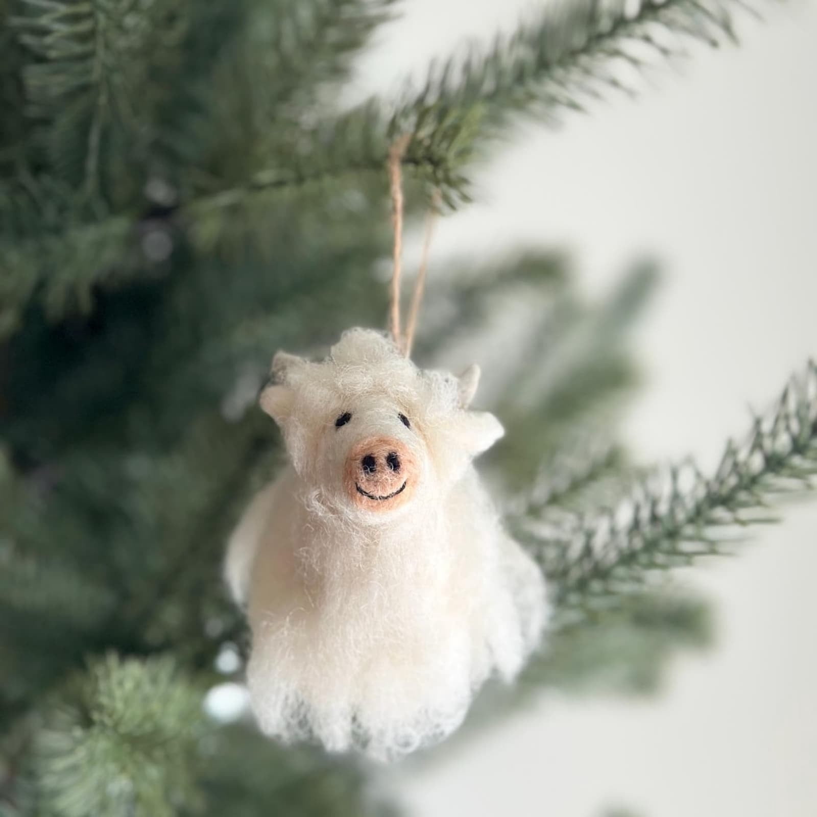 Fresh Look at Horivan 2 Pcs Hand Knotted Yak Wool Wall Hanging Ornament