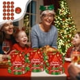 thumbnail image 1 of Horivan 3 Counts Christmas Party Supplies Disposable Tableware Set Plates Cups Napkins Holiday Dinner Decorations Bulk, 1 of 6