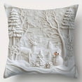 thumbnail image 1 of Horivan 3 Packs Christmas Pillowcase Soft Fabric Bedding Holiday Decor Home Accent Washable Fade Resistant Living Room Bedroom Cozy Festive Seasonal Gift, 1 of 6