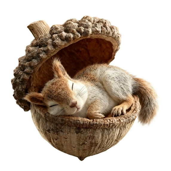 Horivan 3 Packs Forest Animals Christmas Ornaments Durable Acrylic Tree Decorations, Holiday Party Gift for Home Festive Decor Winter Themed Pendants for Xmas Tree