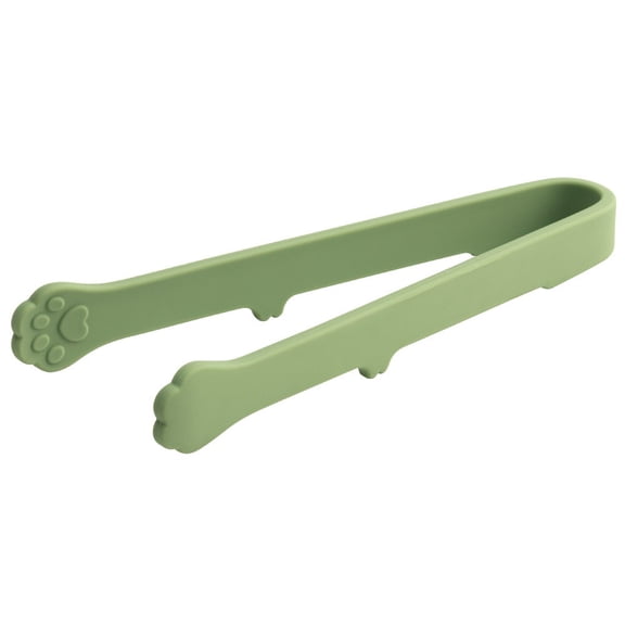 Horivan 4 Packs Paw Food Tongs Silicone Kitchen Claws Heat Resistant Non Slip Grip for Serving Snacks Salad Ice Cubes Picnic BBQ Party Must Have Gadgets Cute Animal Theme Kitchen Utensils